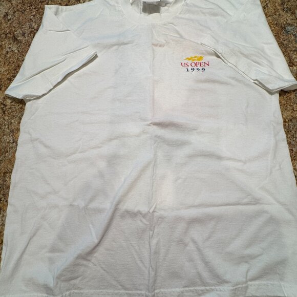 1999 Vintage US Open Tennis t-shirt - short sleeves - white - unisex XL - Picture 2 of 3